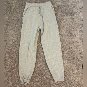 Grey sweatpants